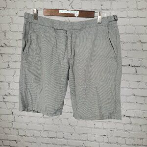 Bonobos Maide Grey Houndstooth Lightweight Adjustable Shorts Size 33 (33x9)